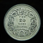 20GM SILVER COIN QUEEN VICTORIA , JALAAN'S 999 FINE SILVER COIN