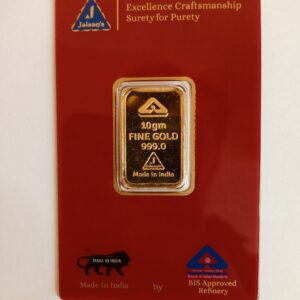 10GM GOLD BAR 999 JALAAN'S 999 GOLD BAR 10GM