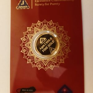 4GM GOLD COIN 999 MAN GOLD COIN JALAAN'S GOLD COIN 999