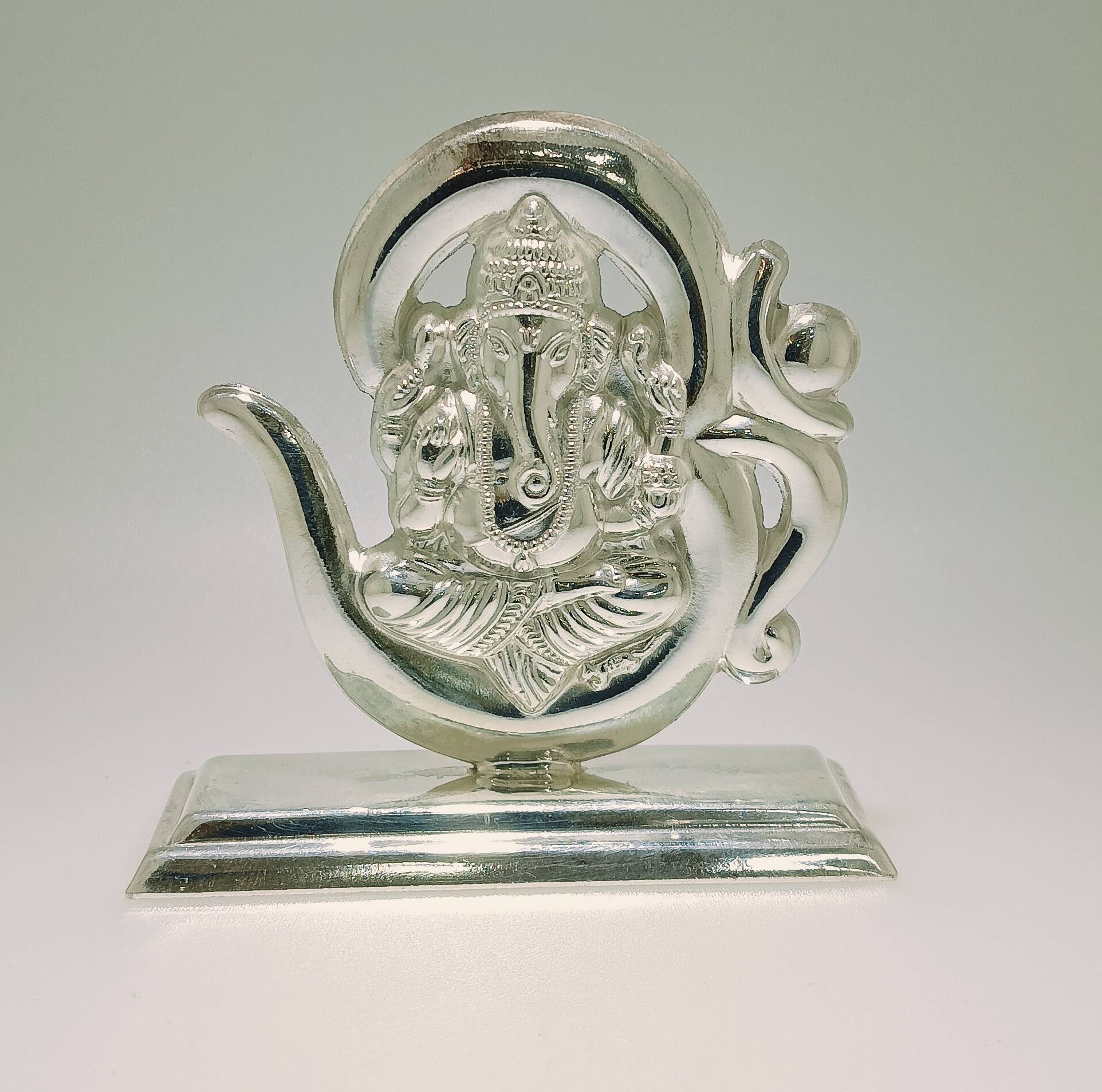 GANESH JI OM MURTI SILVER JEWELLERY BIS HALLMARKED JALAAN SILVER JEWELLERY