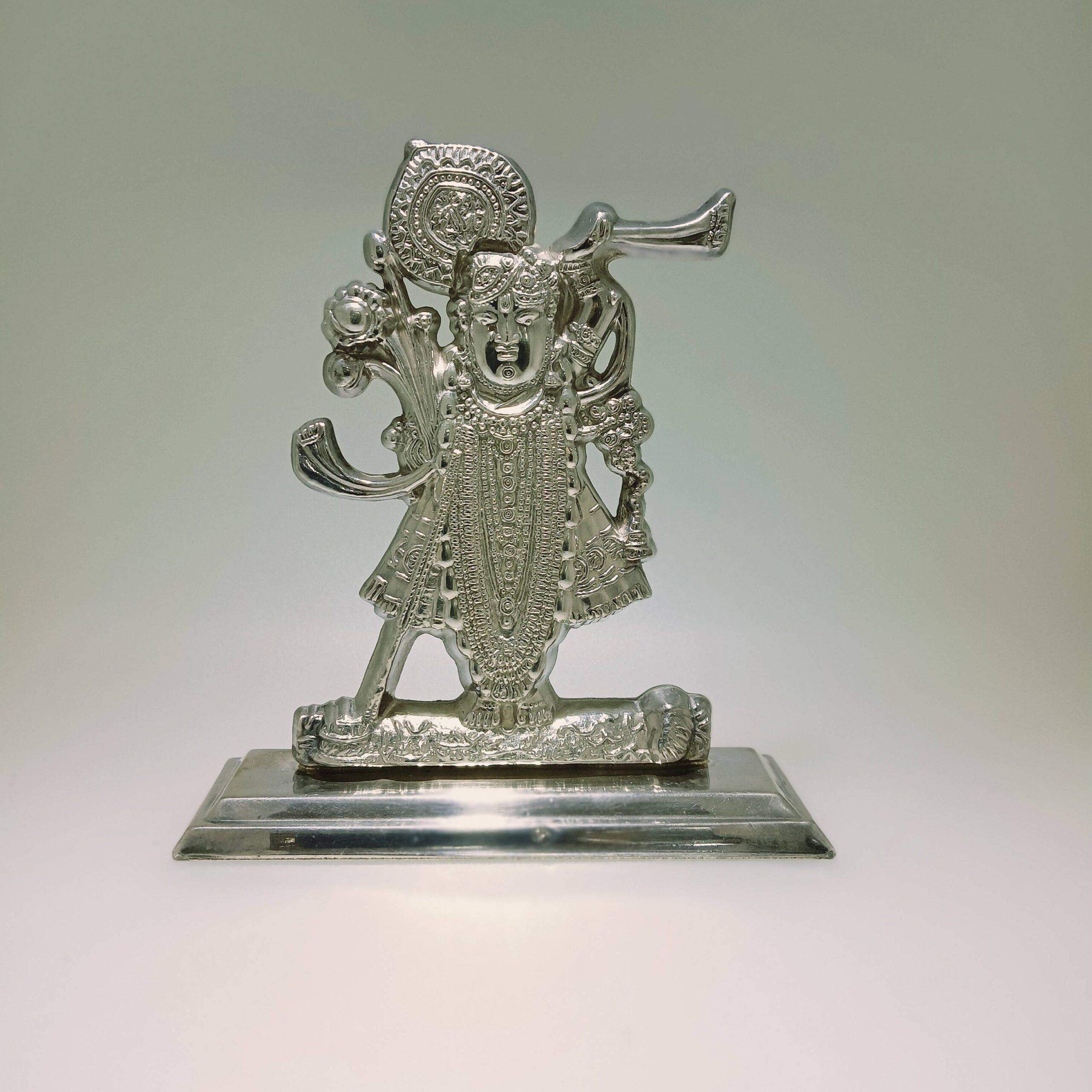 SHREE JAGANNATH BHAGWAN JI MURTI SILVER JEWELLERY