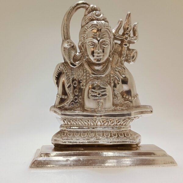 SHIV JI MAHAKAL SHIV SHANKER SILVER MURTI JALAAN'S SILVER JEWELLERY