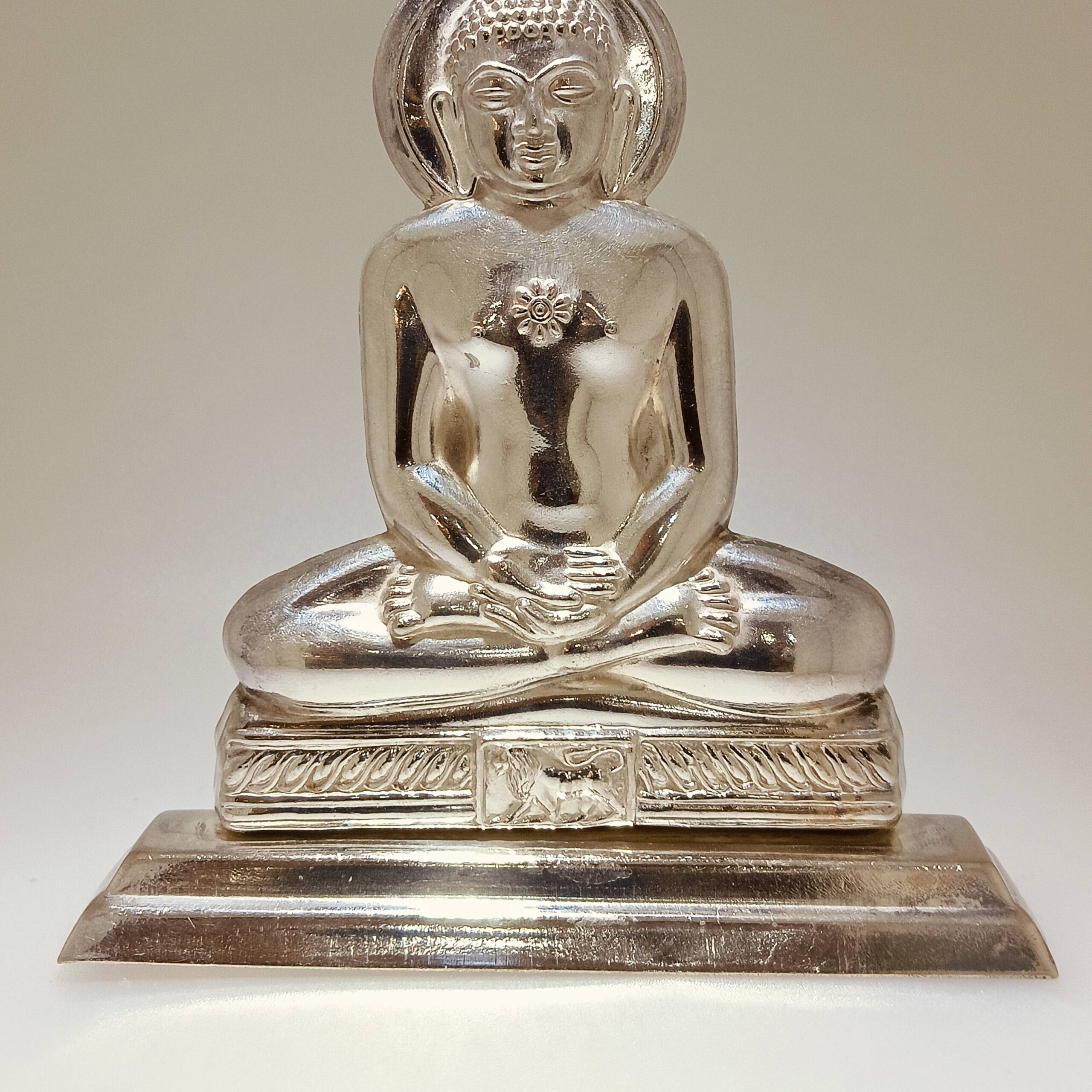 SHREE GAUTAM BUDDHA BHAGWAN MURTI SILVER JEWELLERY JALAAN'S SILVER JEWELLERY 92.5%