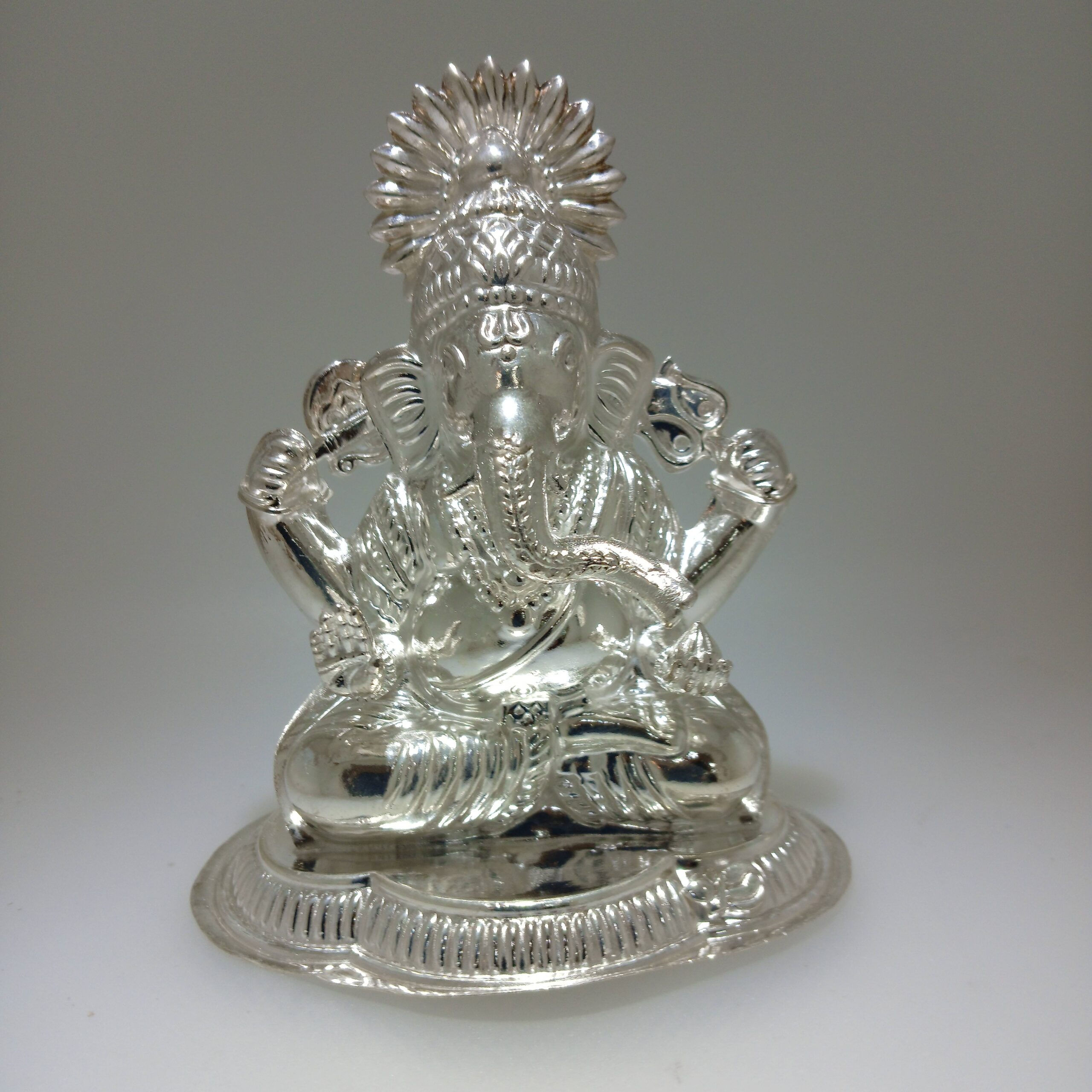 SHREE GANESH JI BHAGWAN MURTI SILVER JEWELLERY JALAAN'S SILVER JEWELLERY