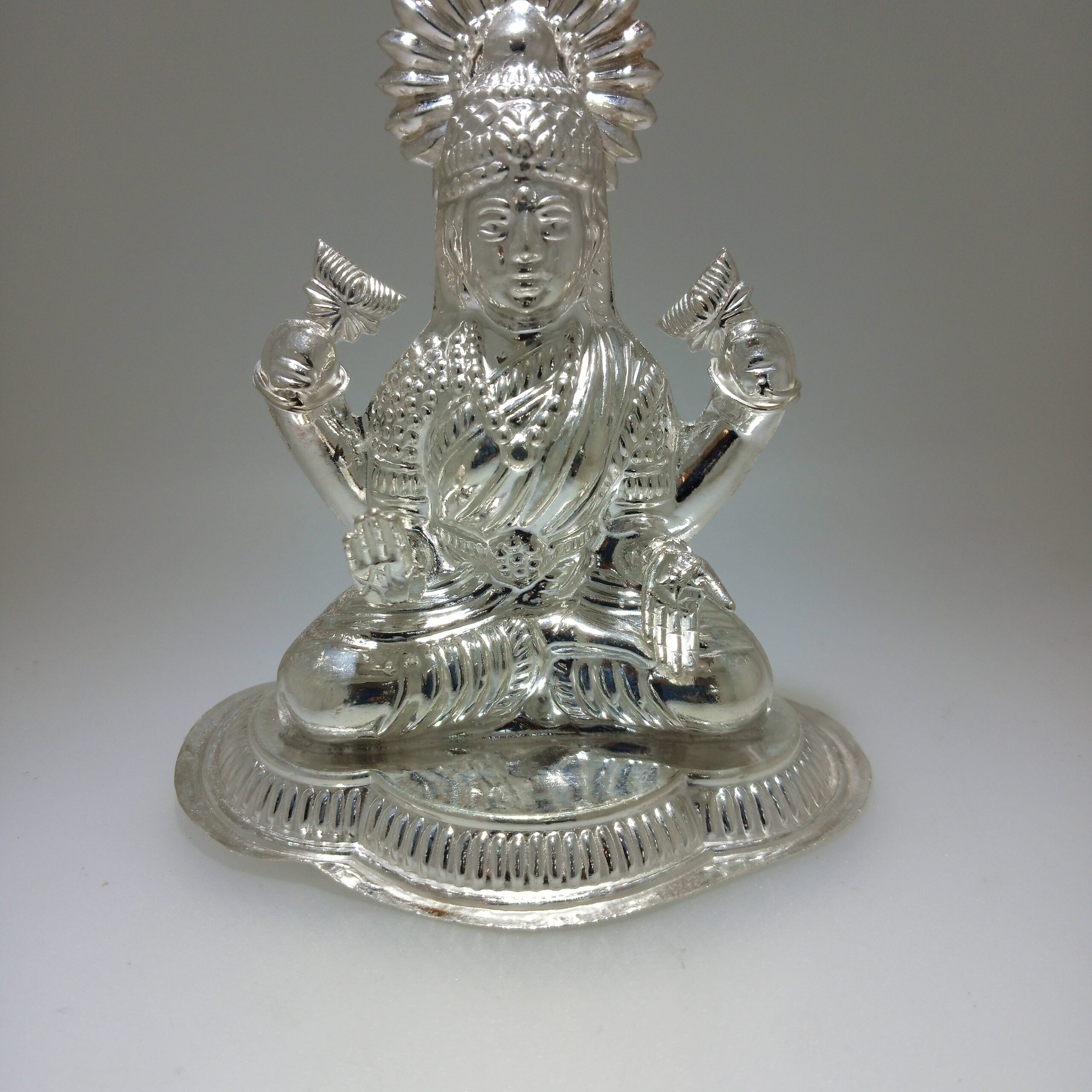 SHREE LAKSHMI JI MURTI SILVER JEWELLERY 92.5% JALAAN'S SILVER JEWELLERY