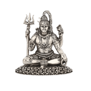 BIS HALLMARKED JALAAN'S 92.5% SHREE SHIVJI MURTI SILVER JEWELLERY