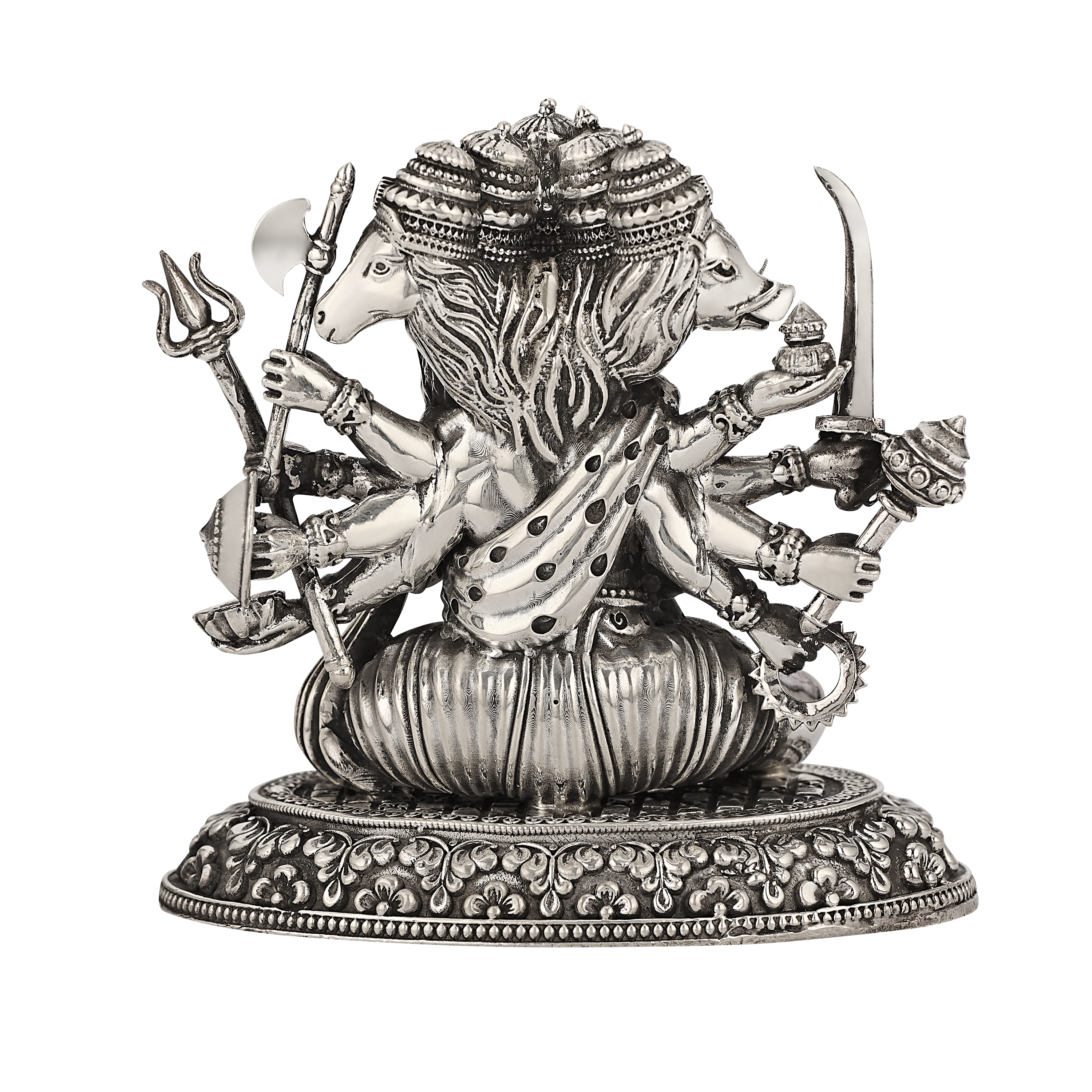 BIS Hallmarked Jalan's 92.5% Pure Silver Panchmukhi Hanuman Ji Murti – a powerful symbol of strength, protection, and divine energy.