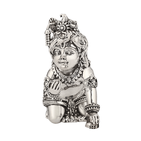 BIS HALLMARKED 92.5% SHREE LADDO GOPAL JI MAHARAJ