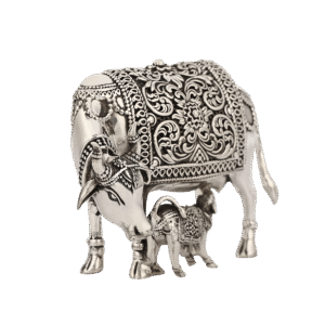 BIS HALLMARKED JALAAN'S 92.5% SHREE GAO MATA SILVER JEWELLERY
