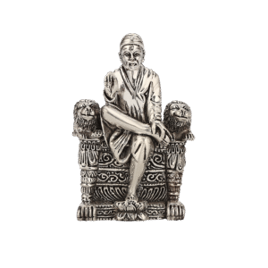 BIS HALLMARKED JALAAN'S 92.5% SHREE SAI BABA JI SILVER JEWELLERY