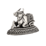 BIS HALLMARKED JALAAN'S 92.5% SHREE NANDI JI MURTI SILVER JEWELLERY