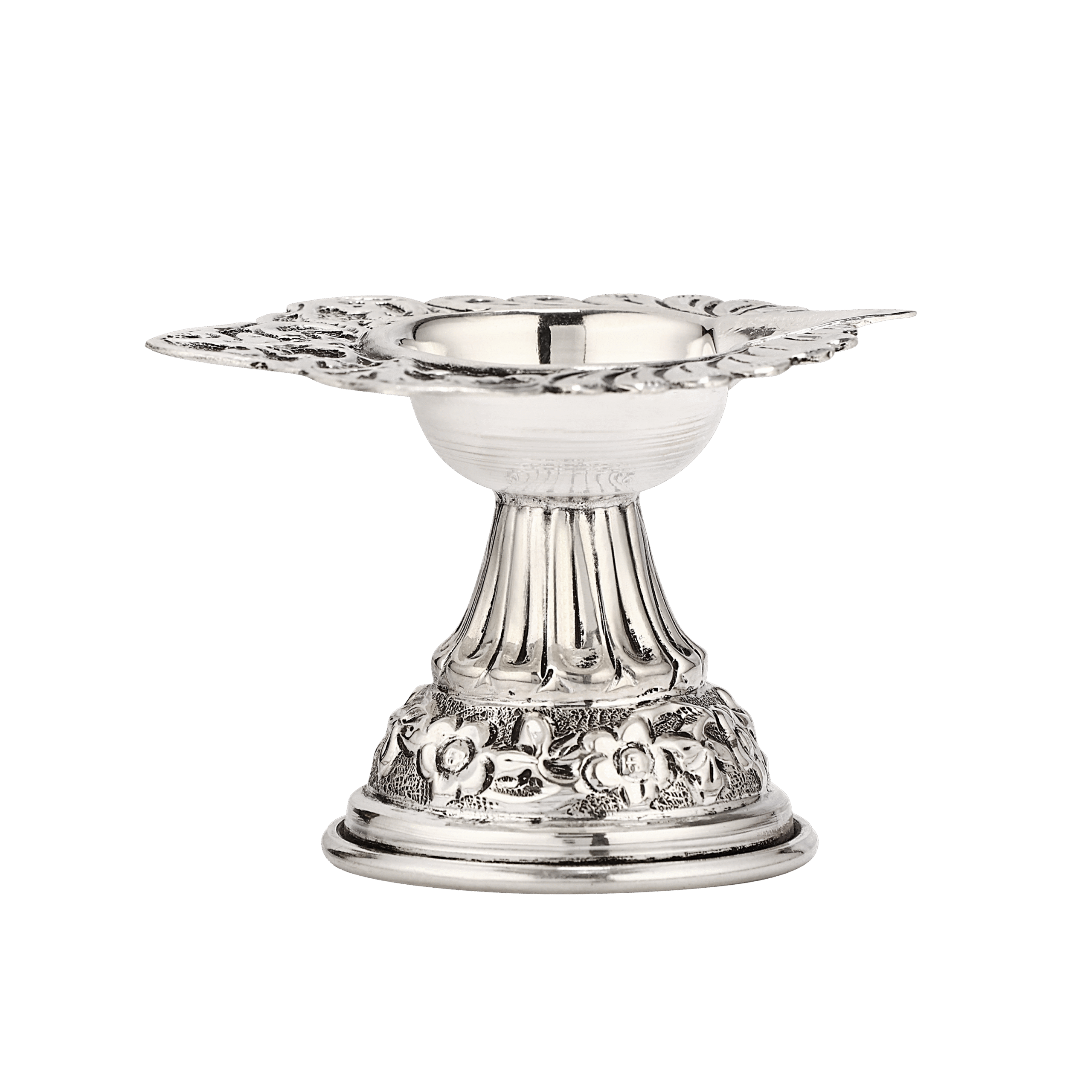 Jalan’s BIS Hallmarked 92.5% Silver Pooja Diya – a beautifully handcrafted diya in pure silver, ideal for daily rituals, festivals, and auspicious occasions.