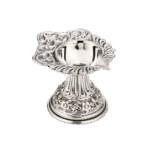 Jalan’s BIS Hallmarked 92.5% Silver Pooja Diya – a beautifully handcrafted diya in pure silver, ideal for daily rituals, festivals, and auspicious occasions.