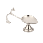 Jalan’s BIS Hallmarked 92.5% Silver Pooja Standing Diya – an elegant, handcrafted silver diya designed to stand tall and radiant during your spiritual rituals and festive poojas.